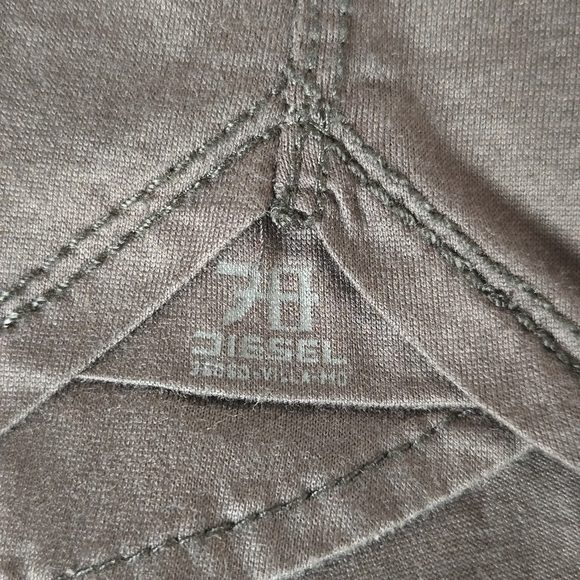 Diesel Women’s Black Long Sleeve Button Up Shirt Size M Slim Fit Casual - Picture 8 of 11